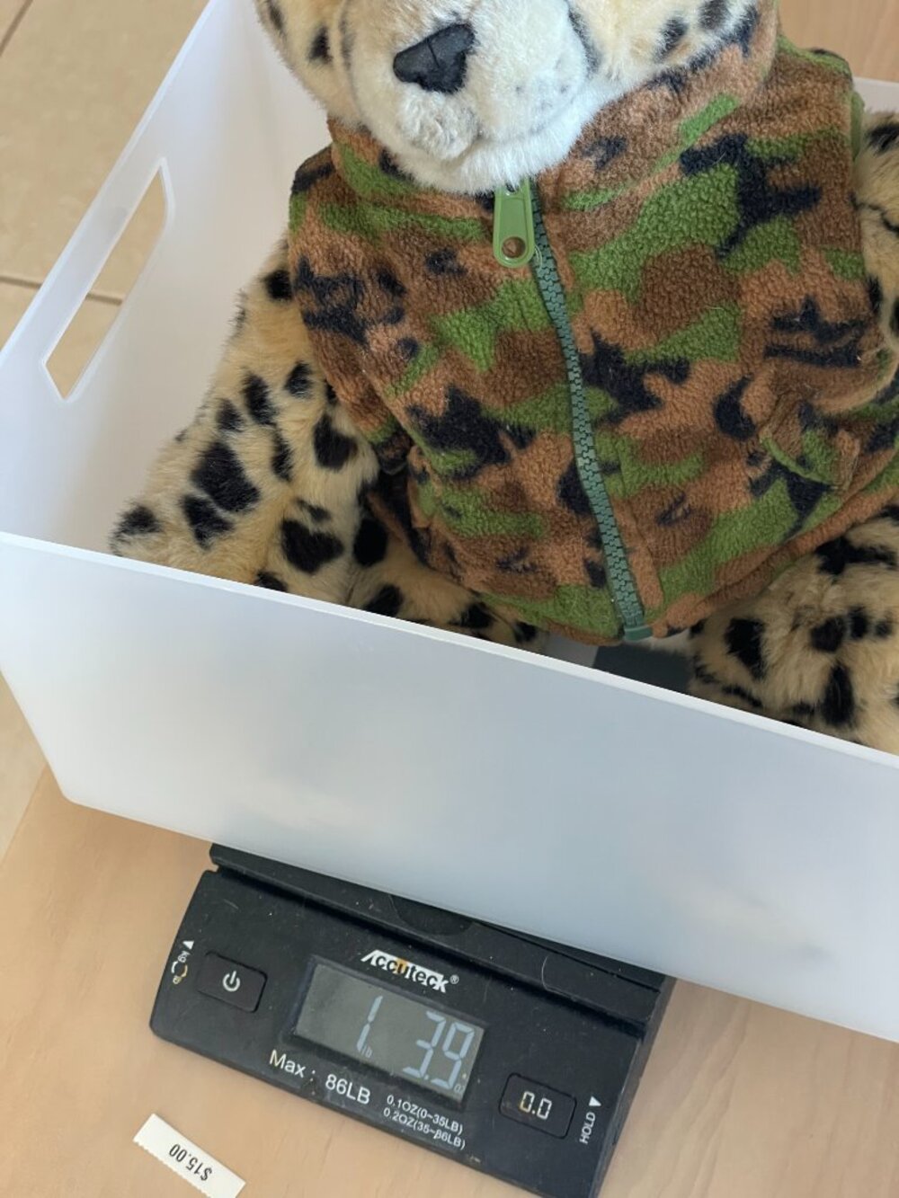 Entire Closet $5! Build A Bear WWF Snow Leopard Plush 2007 World Wildlife Fund - Picture 10 of 10